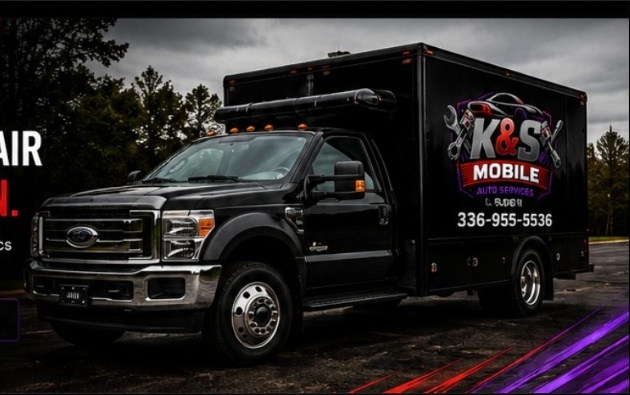 K&S Mobile Auto Services mobile repair truck